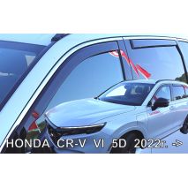 ΑΝΕΜΟΘΡΑΥΣΤΕΣ ΓΙΑ HONDA CR-V 5D 2022+  ΣΕΤ ΑΥΤΟΚΙΝΗΤΟΥ ΑΠΟ ΕΥΚΑΜΠΤΟ ΦΙΜΕ ΠΛΑΣΤΙΚΟ HEKO - 4 ΤΕΜ. Auto Moto Tyres 