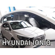 ΑΝΕΜΟΘΡΑΥΣΤΕΣ ΓΙΑ HYUNDAI IONIQ 5D 2016+  ΣΕΤ ΑΥΤΟΚΙΝΗΤΟΥ ΑΠΟ ΕΥΚΑΜΠΤΟ ΦΙΜΕ ΠΛΑΣΤΙΚΟ HEKO - 4 ΤΕΜ. Auto Moto Tyres 