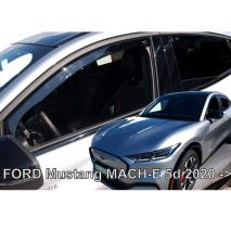 ΑΝΕΜΟΘΡΑΥΣΤΕΣ ΓΙΑ FORD MUSTANG MACH-E 5D 2020+ ΣΕΤ ΑΥΤΟΚΙΝΗΤΟΥ ΑΠΟ ΕΥΚΑΜΠΤΟ ΦΙΜΕ ΠΛΑΣΤΙΚΟ HEKO - 4 ΤΕΜ. Auto Moto Tyres 