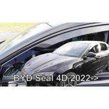 ΑΝΕΜΟΘΡΑΥΣΤΕΣ ΓΙΑ BYD SEAL 4D 2022+ ΣΕΤ ΑΥΤΟΚΙΝΗΤΟΥ ΑΠΟ ΕΥΚΑΜΠΤΟ ΦΙΜΕ ΠΛΑΣΤΙΚΟ HEKO - 4 ΤΕΜ. Auto Moto Tyres 