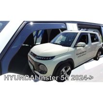 ΑΝΕΜΟΘΡΑΥΣΤΕΣ ΓΙΑ HYUNDAI INSTER 5D 2024+ ΣΕΤ ΑΥΤΟΚΙΝΗΤΟΥ ΑΠΟ ΕΥΚΑΜΠΤΟ ΦΙΜΕ ΠΛΑΣΤΙΚΟ HEKO - 4 ΤΕΜ Auto Moto Tyres 
