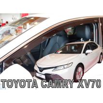 ΑΝΕΜΟΘΡΑΥΣΤΕΣ ΓΙΑ TOYOTA CAMRY XV70 4D 2018+ ΖΕΥΓΑΡΙ ΑΠΟ ΕΥΚΑΜΠΤΟ ΦΙΜΕ ΠΛΑΣΤΙΚΟ HEKO - 2 ΤΕΜ. Auto Moto Tyres 