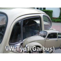 ΑΝΕΜΟΘΡΑΥΣΤΕΣ ΓΙΑ VW GARBUS SCARABEO BEETLE 2D 1967-2003 (ΣΚΑΡΑΒΕΟΣ) ΖΕΥΓΑΡΙ ΑΠΟ ΕΥΚΑΜΠΤΟ ΦΙΜΕ ΠΛΑΣΤΙΚΟ HEKO - 2 ΤΕΜ. Auto Moto Tyres 