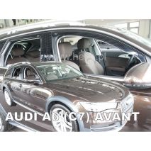 ΑΝΕΜΟΘΡΑΥΣΤΕΣ ΓΙΑ AUDI A6 5D 2011-2018 ΣΕΤ ΑΥΤΟΚΙΝΗΤΟΥ ΑΠΟ ΕΥΚΑΜΠΤΟ ΦΙΜΕ ΠΛΑΣΤΙΚΟ HEKO - 4 ΤΕΜ. Auto Moto Tyres 