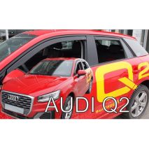 ΑΝΕΜΟΘΡΑΥΣΤΕΣ ΓΙΑ AUDI Q2 5D 2016+ ΣΕΤ ΑΥΤΟΚΙΝΗΤΟΥ ΑΠΟ ΕΥΚΑΜΠΤΟ ΦΙΜΕ ΠΛΑΣΤΙΚΟ HEKO - 4 ΤΕΜ. Auto Moto Tyres 
