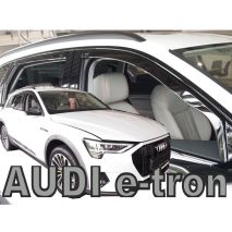 ΑΝΕΜΟΘΡΑΥΣΤΕΣ ΓΙΑ AUDI E-TRON 5D 2018+ ΣΕΤ ΑΥΤΟΚΙΝΗΤΟΥ ΑΠΟ ΕΥΚΑΜΠΤΟ ΦΙΜΕ ΠΛΑΣΤΙΚΟ HEKO - 4 ΤΕΜ. Auto Moto Tyres 