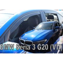 ΑΝΕΜΟΘΡΑΥΣΤΕΣ ΓΙΑ BMW 3 G20/G21 4D/5D 2019+ ΣΕΤ ΑΥΤΟΚΙΝΗΤΟΥ ΑΠΟ ΕΥΚΑΜΠΤΟ ΦΙΜΕ ΠΛΑΣΤΙΚΟ HEKO - 4 ΤΕΜ. Auto Moto Tyres 