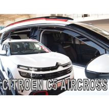 ΑΝΕΜΟΘΡΑΥΣΤΕΣ ΓΙΑ CITROEN C5 AIRCROSS 5D 2019+ ΣΕΤ ΑΥΤΟΚΙΝΗΤΟΥ ΑΠΟ ΕΥΚΑΜΠΤΟ ΦΙΜΕ ΠΛΑΣΤΙΚΟ HEKO - 4 ΤΕΜ. Auto Moto Tyres 