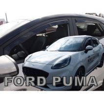 ΑΝΕΜΟΘΡΑΥΣΤΕΣ ΓΙΑ FORD PUMA 5D 2019+ ΣΕΤ ΑΥΤΟΚΙΝΗΤΟΥ ΑΠΟ ΕΥΚΑΜΠΤΟ ΦΙΜΕ ΠΛΑΣΤΙΚΟ HEKO - 4 ΤΕΜ. Auto Moto Tyres 