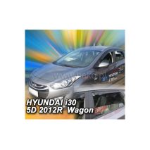 ΑΝΕΜΟΘΡΑΥΣΤΕΣ ΓΙΑ HYUNDAI I30 5D STATIONWAGON 02/2012-2017 ΣΕΤ ΑΥΤΟΚΙΝΗΤΟΥ ΑΠΟ ΕΥΚΑΜΠΤΟ ΦΙΜΕ ΠΛΑΣΤΙΚΟ HEKO - 4 ΤΕΜ. Auto Moto Tyres 