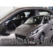 ΑΝΕΜΟΘΡΑΥΣΤΕΣ ΓΙΑ HYUNDAI i10 5D 2019+ ΣΕΤ ΑΥΤΟΚΙΝΗΤΟΥ ΑΠΟ ΕΥΚΑΜΠΤΟ ΦΙΜΕ ΠΛΑΣΤΙΚΟ HEKO - 4 ΤΕΜ. Auto Moto Tyres 