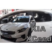 ΑΝΕΜΟΘΡΑΥΣΤΕΣ ΓΙΑ KIA XCEED 5D 2019+ ΣΕΤ ΑΥΤΟΚΙΝΗΤΟΥ ΑΠΟ ΕΥΚΑΜΠΤΟ ΦΙΜΕ ΠΛΑΣΤΙΚΟ HEKO - 4 ΤΕΜ. Auto Moto Tyres 
