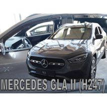ΑΝΕΜΟΘΡΑΥΣΤΕΣ ΓΙΑ MERCEDES GLA H247 5D 2020+ ΣΕΤ ΑΥΤΟΚΙΝΗΤΟΥ ΑΠΟ ΕΥΚΑΜΠΤΟ ΦΙΜΕ ΠΛΑΣΤΙΚΟ HEKO - 4 ΤΕΜ. Auto Moto Tyres 
