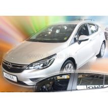 ΑΝΕΜΟΘΡΑΥΣΤΕΣ ΓΙΑ OPEL ASTRA K 5D HTB 2015+ ΣΕΤ ΑΥΤΟΚΙΝΗΤΟΥ ΑΠΟ ΕΥΚΑΜΠΤΟ ΦΙΜΕ ΠΛΑΣΤΙΚΟ HEKO - 4 ΤΕΜ. Auto Moto Tyres 