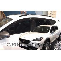 ΑΝΕΜΟΘΡΑΥΣΤΕΣ ΓΙΑ CUPRA FORMENTOR 5D 2020+  ΣΕΤ ΑΥΤΟΚΙΝΗΤΟΥ ΑΠΟ ΕΥΚΑΜΠΤΟ ΦΙΜΕ ΠΛΑΣΤΙΚΟ HEKO - 4 ΤΕΜ. Auto Moto Tyres 