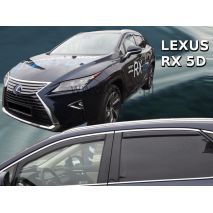 ΑΝΕΜΟΘΡΑΥΣΤΕΣ ΓΙΑ LEXUS RX 5D 2016+ ΣΕΤ ΑΥΤΟΚΙΝΗΤΟΥ ΑΠΟ ΕΥΚΑΜΠΤΟ ΦΙΜΕ ΠΛΑΣΤΙΚΟ HEKO - 4 ΤΕΜ Auto Moto Tyres 
