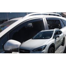 ΑΝΕΜΟΘΡΑΥΣΤΕΣ ΓΙΑ SUBARU XV 5D 2018+  ΣΕΤ ΑΥΤΟΚΙΝΗΤΟΥ ΑΠΟ ΕΥΚΑΜΠΤΟ ΦΙΜΕ ΠΛΑΣΤΙΚΟ HEKO - 4 ΤΕΜ. Auto Moto Tyres 