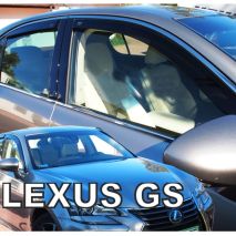 ΑΝΕΜΟΘΡΑΥΣΤΕΣ ΓΙΑ LEXUS GS IV 250 4D 2016+ ΣΕΤ ΑΥΤΟΚΙΝΗΤΟΥ ΑΠΟ ΕΥΚΑΜΠΤΟ ΦΙΜΕ ΠΛΑΣΤΙΚΟ HEKO - 4 ΤΕΜ. Auto Moto Tyres 