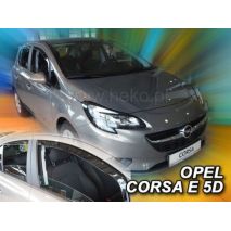 ΑΝΕΜΟΘΡΑΥΣΤΕΣ ΓΙΑ OPEL CORSA D 5D 09/2006-2014 /CORSA E 5D 2015+ ΣΕΤ ΑΥΤΟΚΙΝΗΤΟΥ ΑΠΟ ΕΥΚΑΜΠΤΟ ΦΙΜΕ ΠΛΑΣΤΙΚΟ HEKO - 4 ΤΕΜ. Auto Moto Tyres 
