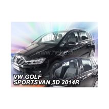 ΑΝΕΜΟΘΡΑΥΣΤΕΣ ΓΙΑ VW GOLF SPORTSVAN 5D 2014+ ΣΕΤ ΑΥΤΟΚΙΝΗΤΟΥ ΑΠΟ ΕΥΚΑΜΠΤΟ ΦΙΜΕ ΠΛΑΣΤΙΚΟ HEKO - 4 ΤΕΜ. Auto Moto Tyres 