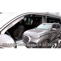 ΑΝΕΜΟΘΡΑΥΣΤΕΣ ΓΙΑ SSANGYONG REXTON 5D 2017+ ΣΕΤ ΑΥΤΟΚΙΝΗΤΟΥ ΑΠΟ ΕΥΚΑΜΠΤΟ ΦΙΜΕ ΠΛΑΣΤΙΚΟ HEKO - 4 ΤΕΜ. Auto Moto Tyres 