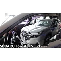 ΑΝΕΜΟΘΡΑΥΣΤΕΣ ΓΙΑ SUBARU FORESTER (SL) 5D 2024+ ΣΕΤ ΑΥΤΟΚΙΝΗΤΟΥ ΑΠΟ ΕΥΚΑΜΠΤΟ ΦΙΜΕ ΠΛΑΣΤΙΚΟ HEKO - 4 ΤΕΜ Auto Moto Tyres 