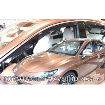 ΑΝΕΜΟΘΡΑΥΣΤΕΣ ΓΙΑ TOYOTA CAMRY XV80 4D SEDAN 2024+ ΣΕΤ ΑΥΤΟΚΙΝΗΤΟΥ ΑΠΟ ΕΥΚΑΜΠΤΟ ΦΙΜΕ ΠΛΑΣΤΙΚΟ HEKO - 4 ΤΕΜ. Auto Moto Tyres 