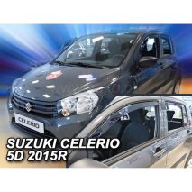 ΑΝΕΜΟΘΡΑΥΣΤΕΣ ΓΙΑ SUZUKI CELERIO 5D 2015+ ΣΕΤ ΑΥΤΟΚΙΝΗΤΟΥ ΑΠΟ ΕΥΚΑΜΠΤΟ ΦΙΜΕ ΠΛΑΣΤΙΚΟ HEKO - 4 ΤΕΜ. Auto Moto Tyres 