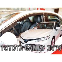ΑΝΕΜΟΘΡΑΥΣΤΕΣ ΓΙΑ TOYOTA CAMRY XV70 4D 2018+ ΣΕΤ ΑΥΤΟΚΙΝΗΤΟΥ ΑΠΟ ΕΥΚΑΜΠΤΟ ΦΙΜΕ ΠΛΑΣΤΙΚΟ HEKO - 4 ΤΕΜ. Auto Moto Tyres 