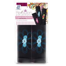 ΜΑΞΙΛΑΡΑΚΙΑ ΖΩΝΗΣ ΜΑΥΡΑ ΜΕ ΜΠΛΕ ΛΟΥΛΟΥΔΙΑ Auto Moto Tyres 