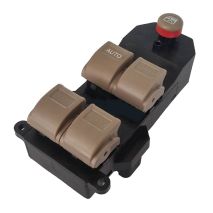 Διακόπτης Παραθύρων ανοικτόχρωμος για HONDA CIVIC 01-05 / CR-V 02-06 / FIT 04-07 / JAZZ 04-07 20 επαφών Auto Moto Tyres 