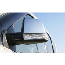 ΚΑΠΑΚΙΑ ΚΑΘΡΕΠΤΩΝ ΓΙΑ FIAT DOBLO II MVN 2010+OPEL COMBO D MVN 2012 + ΧΡΩΜΙΟ 2 ΤΕΜ. ΜΕΤΑΛΛΙΚΑ Auto Moto Tyres 