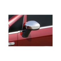 ΚΑΠΑΚΙΑ ΚΑΘΡΕΠΤΩΝ ΓΙΑ FIAT GRANDE PUNTO / EVO 3D / 5D 2005-2009 / LINEA 2007+ ΧΡΩΜΙΟ 2 ΤΕΜ. ΜΕΤΑΛΛΙΚΑ Auto Moto Tyres 