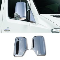 ΚΑΠΑΚΙΑ ΚΑΘΡΕΠΤΩΝ ΓΙΑ MERCEDES SPRINTER VAN W906 2006+VW CRAFTER VAN 2006-2017 ΧΡΩΜΙΟΥ 2 ΤΕΜ. ΜΕΤΑΛΛΙΚΑ Auto Moto Tyres 