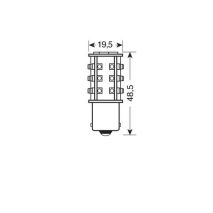 P21W 24/28V BA15s HYPER-LED 39 Auto Moto Tyres 