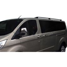 ΚΑΠΑΚΙΑ ΚΑΘΡΕΠΤΗ ΧΡΩΜΙΟΥ ΜΕΤΑΛΛΙΚΑ ΓΙΑ FORD TOURNEO CUSTOM C-CERIES COURIER 2012+ ΧΡΩΜΙΟ Auto Moto Tyres 