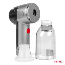 ΗΛΕΚΤΡΙΚΟ ΣΚΟΥΠΑΚΙ ΧΕΙΡΟΣ ΑΣΥΡΜΑΤΟ 40W ΜΕ 6 ΕΞΑΡΤΗΜΑΤΑ ΚΑΘΑΡΙΣΜΟΥ ΚΑΙ ΚΑΛΩΔΙΟ USB-C 7.4V 20min AMIO - 1 Τεμ. Auto Moto Tyres 