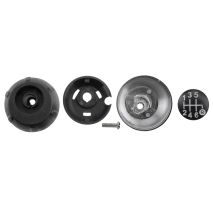 ΠΟΜΟΛΟ ΤΑΧΥΤΗΤΩΝ ΜΑΡΚΕ ΜΕ ΕΝΔΕΙΞΗ 6 ΤΑΧΥΤΗΤΩΝ ΣΕ ΧΡΩΜΙΟ-ΑΣΗΜΙ-ΜΑΥΡΟΧΡΩΜΑ ΓΙΑ FIAT 500 ABARTH 2007+ NTY - 1 ΤΕΜ. Auto Moto Tyres 