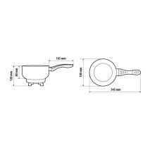 ΚΑΤΣΑΡΟΛΑΚΙ ΗΛΕΚΤΡΙΚΟ ELECTRIC SAUCEPAN 12V 170W 13A Φ18cm 1,9Lt ΜΕ ΦΙΣ ΑΝΑΠΤΗΡΑ LAMPA - 1 ΤΕΜ. Auto Moto Tyres 