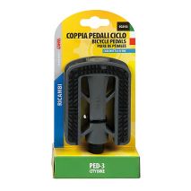 ΠΕΤΑΛΙΑ ΠΟΔΗΛΑΤΟΥ ΑΠΟ ΡΗΤΙΝΗ  ΜΕ ΑΝΑΚΛΑΣΤΗΡΕΣ/ΑΝΤΙΟΛΙΣΘΗΤΙΚΟ PVC ΓΚΡΙ ΧΡΩΜΑ CITY BIKE PED-3 2ΤΕΜ. Auto Moto Tyres 