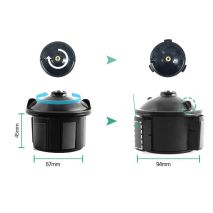 ΒΑΣΗ SMARTPHONE ΠΟΤΗΡΟΘΗΚΗΣ + ΠΡΟΣΚΕΦΑΛΛΟΥ ΜΕ ΚΑΛΩΔΙΟ ΦΟΡΤΙΣΗΣ USB ΜΑΥΡΗ XENOMIX LSTICK Auto Moto Tyres 