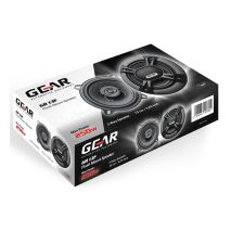 ΗΧΕΙΑ GEAR 2 ΔΡΟΜΩΝ 130mm - 250W - ΒΑΘΟΣ 44mm (ΟΜΟΑΞΟΝΙΚΑ ΣΤΡΟΓΓΥΛΑ) - 2 ΤΕΜ. Auto Moto Tyres 