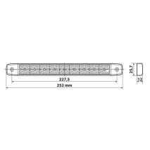 ΦΩΣ ΟΓΚΟΥ 9/32V ILLUMI ΜΕ 9 SMD LED 2 ΧΡΗΣΕΙΣ ΘΕΣΕΩΣ/STOP (ΚΟΚΚΙΝΟ/ΑΔΙΑΒΡΟΧΟ) - 1 ΤΕΜ. Auto Moto Tyres 