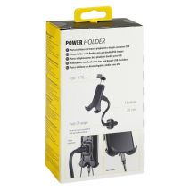 ΒΑΣΗ ΚΙΝΗΤΟΥ ΓΙΑ ΤΗΝ ΥΠΟΔΟΧΗ ΑΝΑΠΤΗΡΑ ΜΕ 2 ΘΥΡΕΣ USB 3A 12/24V 120-170mm (ΕΥΚΑΜΠΤΟΣ ΒΡΑΧΙΟΝΑΣ 20cm ) LAMPA - 1 ΤΕΜ. Auto Moto Tyres 