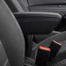 Ολοκληρωμένος Τεμπέλης Καθίσματος ARMSTER 3 PLUG & PLAY για Renault Express Van LHD 2021+ (με Εργοστασιακό Υποβραχιόνιο) από Πλαστικό και Vegan Δέρμα σε Μαύρο Χρώμα RATI - 1 τεμ. Auto Moto Tyres 