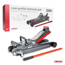 ΓΡΥΛΟΣ ΥΔΡΑΥΛΙΚΟΣ ΜΕ ΡΟΔΕΣ 2.000KG (ΥΨΟΣ 85-375mm) AMIO - 1 Τεμ. Auto Moto Tyres 