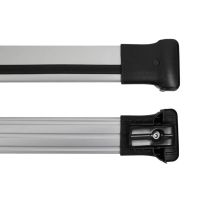 ΜΠΑΡΕΣ ΟΡΟΦΗΣ ΓΙΑ ΧΑΜΗΛΕΣ ΑΛΟΥΜΙΝΙΟΥ ΜΕ ΚΛΕΙΔΙ DACIA DUSTER 2014-2017 OMTEC - 2 τεμ. Auto Moto Tyres 