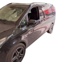 ΜΠΑΡΕΣ ΟΡΟΦΗΣ ΓΙΑ MERCEDES VITO / VIANO W639/W447 2003+ ΠΑΡΑΛΛΗΛΕΣ ΑΛΟΥΜΙΝΙΟΥ L3 ΜΑΥΡΕΣ OMTEC - 2 τεμ. Auto Moto Tyres 