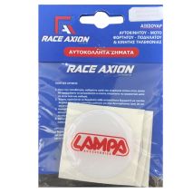 LAMPA ΑΥΤΟΚΟΛΛΗΤΑ ΖΑΝΤΩΝ 6 cm ΛΕΥΚΟ/ΚΟΚΚΙΝΟ ΣΜΑΛΤΟΥ - 4 ΤΕΜ. Auto Moto Tyres 