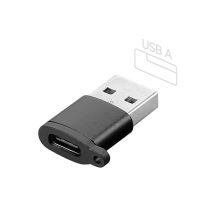 ΑΝΤΑΠΤΟΡΑΣ ΦΟΡΤΙΣΗΣ & ΣΥΓΧΡΟΝΙΣΜΟΥ USB-C>USB-A SMARTPHONE ESSENTIALS LAMPA  - 1 ΤΕΜ. Auto Moto Tyres 